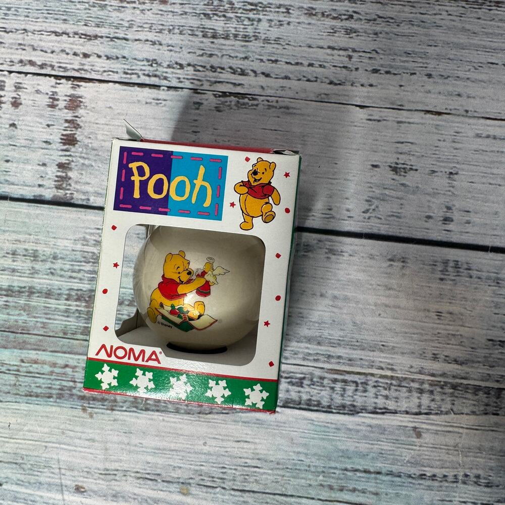 Vintage Disney Winnie the Pooh Christmas Ornament NOMA 1990s